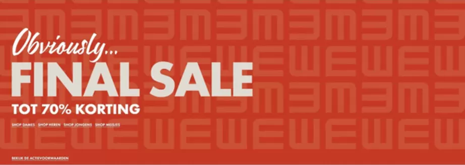 Catalogue WE Fashion | Oferta-NL | 2026-07-28T00:00:00.000Z - 2026-08-28T00:00:00.000Z