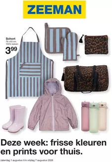 Catalogue Zeeman | Zeeman Week 32 zaterdag 1 augustus tm vrijdag 7 augustus 2026. | 2026-08-01T00:00:00.000Z - 2026-08-07T00:00:00.000Z