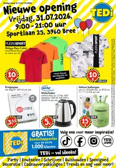 Catalogue TEDi | TEDi folder tot 10.08.2026 | 2026-08-04T00:00:00.000Z - 2026-08-10T00:00:00.000Z