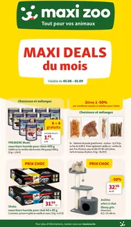 Catalogue Maxi Zoo à Gingelom | Maxi Zoo - FR | 2026-08-05T00:00:00.000Z - 2026-09-01T00:00:00.000Z