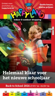 Catalogue Happyland à Saint-Trond | Oferta | 2026-08-17T00:00:00.000Z - 2026-09-05T00:00:00.000Z