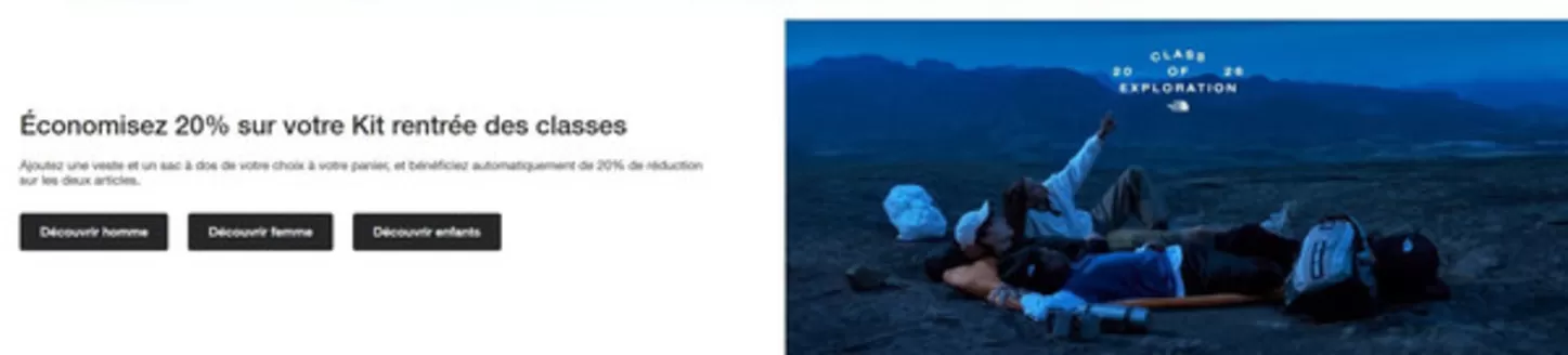 Catalogue The North Face | Oferta-FR | 2026-08-17T00:00:00.000Z - 2026-09-17T00:00:00.000Z
