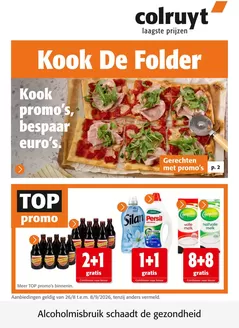 Colruyt folder | Offres spéciales attractives pour tout le monde | 2026-08-26T00:00:00.000Z - 2026-09-08T00:00:00.000Z