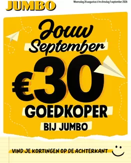 Jumbo folder in Dilbeek | Folder week 35 | 2026-08-26T00:00:00.000Z - 2026-09-01T00:00:00.000Z