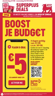 Delhaize folder in Dilbeek | Offres et promotions actuelles | 2026-08-27T00:00:00.000Z - 2026-09-02T00:00:00.000Z
