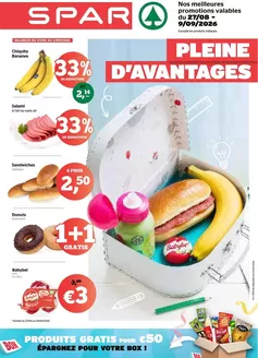 Catalogue SPAR à Anderlues | folder SPAR | 2026-08-27T00:00:00.000Z - 2026-09-09T00:00:00.000Z