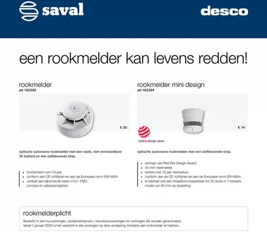 Catalogue | rookmeldersSaval | 2026-09-02T00:00:00.000Z - 2026-09-16T00:00:00.000Z