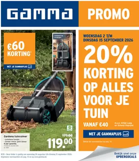 GAMMA folder | Découvrez des offres attractives | 2026-09-02T00:00:00.000Z - 2026-09-15T00:00:00.000Z