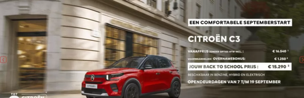 Catalogue Citroen à Ostende | Oferta-NL | 2026-09-03T00:00:00.000Z - 2026-09-19T00:00:00.000Z