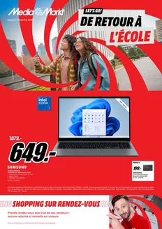 Catalogue Media Markt à Bruges | A Media Markt BE - 26W37 B2S BE-FR | 2026-09-07T00:00:00.000Z - 2026-09-20T00:00:00.000Z