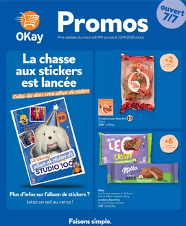 Catalogue OKay Supermarkt à Maasmechelen | Le dépliant dOkay - FR | 2026-09-09T00:00:00.000Z - 2026-09-22T00:00:00.000Z