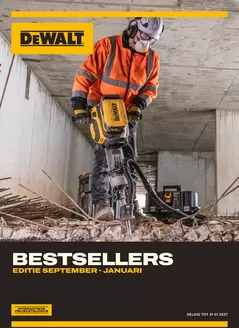 Catalogue DeWALT à Verviers | Oferta | 2026-09-09T00:00:00.000Z - 2027-01-31T00:00:00.000Z