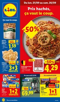 Catalogue Lidl à Gavere | 2109 - 2609 | 2026-09-21T00:00:00.000Z - 2026-09-26T00:00:00.000Z
