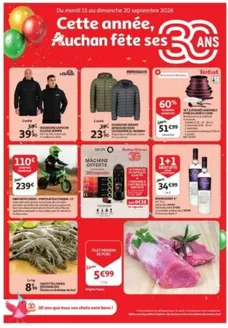 Catalogue Auchan à Antoing | Oferta | 2026-09-15T00:00:00.000Z - 2026-09-20T00:00:00.000Z