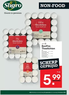 Sligro folder in Chimay | Nonfood 13 2026 | 2026-09-24T00:00:00.000Z - 2026-10-12T00:00:00.000Z