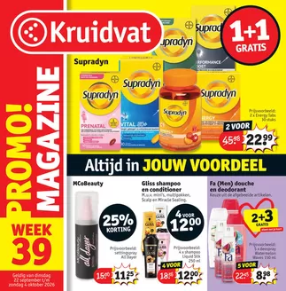 Kruidvat folder in Somme-Leuze | folder Kruidvat | 2026-09-21T00:00:00.000Z - 2026-10-04T00:00:00.000Z