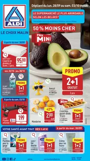 Aldi folder in Looz (Borgloon) | Économisez maintenant avec nos offres | 2026-09-28T00:00:00.000Z - 2026-10-08T00:00:00.000Z