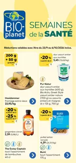 Catalogue Bio Planet à Spa | Super offre pour tous les clients | 2026-09-23T00:00:00.000Z - 2026-10-06T00:00:00.000Z
