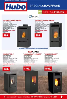 Catalogue Hubo à Fernelmont | Hubo Special chauffage FR | 2026-09-23T00:00:00.000Z - 2026-12-31T00:00:00.000Z