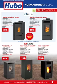 Catalogue Hubo à Genk | Hubo Verwarmingspecial NL | 2026-09-23T00:00:00.000Z - 2026-12-31T00:00:00.000Z