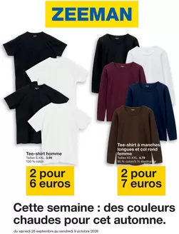Zeeman folder in Aarschot | Offres et promotions actuelles | 2026-09-26T00:00:00.000Z - 2026-10-09T00:00:00.000Z