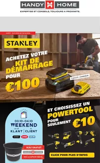 Catalogue HandyHome à Hasselt | folder HandyHome Brico Rulot NL | 2026-09-26T00:00:00.000Z - 2026-10-18T00:00:00.000Z