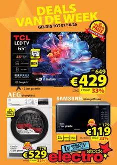 Catalogue ElectroStock | folder ElectroStock - NL | 2026-09-30T00:00:00.000Z - 2026-10-07T00:00:00.000Z