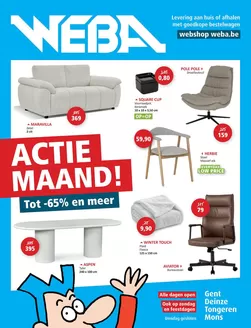 Catalogue Weba | Actiemaand bij WEBA | 2026-09-01T00:00:00.000Z - 2026-09-30T00:00:00.000Z