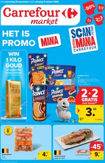 Catalogue Carrefour Market à Zemst | Oferta-NL | 2026-09-30T00:00:00.000Z - 2026-10-06T00:00:00.000Z