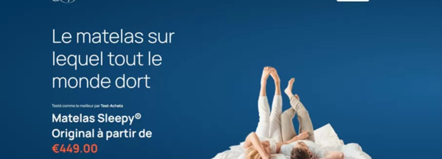 Catalogue Sleepy à Lierde | Oferta-FR | 2026-10-01T00:00:00.000Z - 2026-11-01T00:00:00.000Z