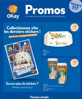 Catalogue OKay Supermarkt | Le dépliant dOkay - FR | 2026-10-07T00:00:00.000Z - 2026-10-20T00:00:00.000Z