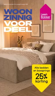 Catalogue Leen Bakker à Schoten | Offres exclusives pour nos clients | 2026-10-12T00:00:00.000Z - 2026-10-18T00:00:00.000Z