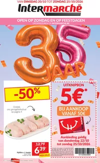 Intermarché folder | Ontdek onze verjaardagsfolder vanaf 20 10 2026 - NL | 2026-10-20T00:00:00.000Z - 2026-10-25T00:00:00.000Z
