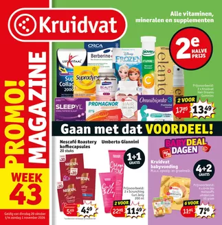 Catalogue Kruidvat | folder Kruidvat | 2026-10-19T00:00:00.000Z - 2026-11-01T00:00:00.000Z