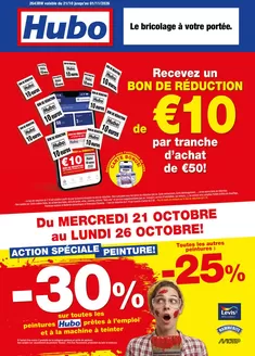 Catalogue Hubo | Hubo Dépliant valable jusqu'au 01/11/2026 FR | 2026-10-21T00:00:00.000Z - 2026-11-01T00:00:00.000Z