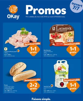 OKay Supermarkt folder | Le dépliant dOkay - FR | 2026-10-21T00:00:00.000Z - 2026-11-03T00:00:00.000Z