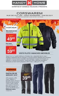 Catalogue HandyHome à Bastogne | folder HandyHome Corswarem NL | 2026-10-24T00:00:00.000Z - 2026-11-15T00:00:00.000Z