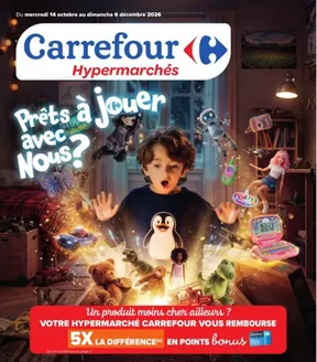 Carrefour Drive folder | Hypermarchés Catalogue Jouets | 2026-10-14T00:00:00.000Z - 2026-12-06T00:00:00.000Z