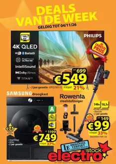 Catalogue ElectroStock à Leeuw-Saint-Pierre | folder ElectroStock - NL | 2026-10-28T00:00:00.000Z - 2026-11-04T00:00:00.000Z