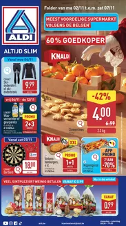 Catalogue Aldi à Deinze | Super offre pour les chasseurs de bonnes affaires | 2026-11-02T00:00:00.000Z - 2026-11-07T00:00:00.000Z