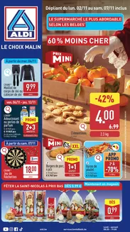 Catalogue Aldi à Deinze | Réductions et promotions | 2026-11-02T00:00:00.000Z - 2026-11-12T00:00:00.000Z