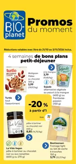 Catalogue Bio Planet à Anzegem | Économisez maintenant avec nos offres | 2026-10-21T00:00:00.000Z - 2026-11-03T00:00:00.000Z