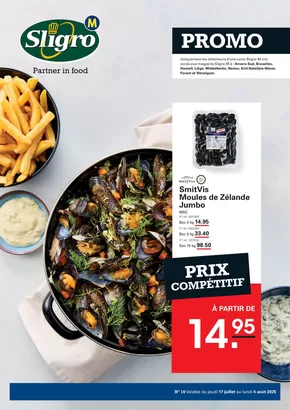 Catalogue Sligro | Promos | 2025-07-17T00:00:00.000Z - 2025-08-04T00:00:00.000Z