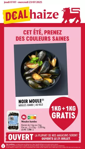 Catalogue AD Delhaize à Courcelles | D€ALhaize. | 2025-07-17T00:00:00.000Z - 2025-07-23T00:00:00.000Z