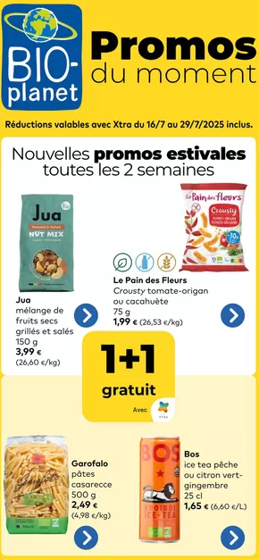 Catalogue Bio Planet | Promos Du Moment | 2025-07-17T00:00:00.000Z - 2025-07-29T00:00:00.000Z