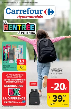 Catalogue Carrefour Drive à Bruxelles | Back to School | 2025-07-23T00:00:00.000Z - 2025-09-08T00:00:00.000Z