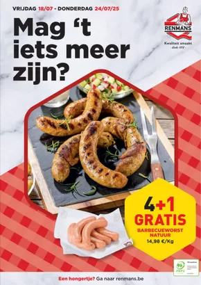 Catalogue Renmans à Saint-Vith | Mag't Iets Meer Zijn? | 2025-07-18T00:00:00.000Z - 2025-07-24T00:00:00.000Z