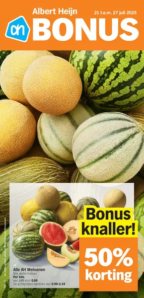 Catalogue Albert Heijn | Bonus | 2025-07-21T00:00:00.000Z - 2025-07-27T00:00:00.000Z