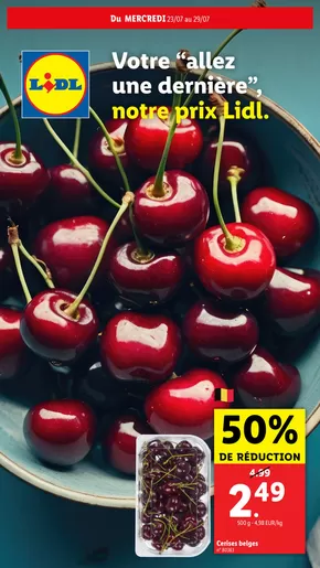 Catalogue Lidl | Votre Allez Une Dernière | 2025-07-23T00:00:00.000Z - 2025-07-29T00:00:00.000Z