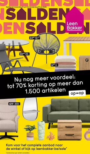 Catalogue Leen Bakker | Week 30 | 2025-07-21T00:00:00.000Z - 2025-07-31T00:00:00.000Z